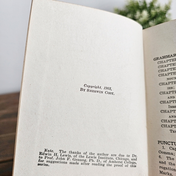 1903 Antique The Art of Writing & Speaking The English Language By Sherwin Cody - Picture 13 of 16